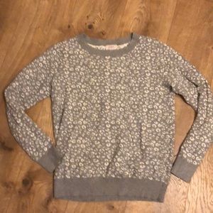 Animal print sweater